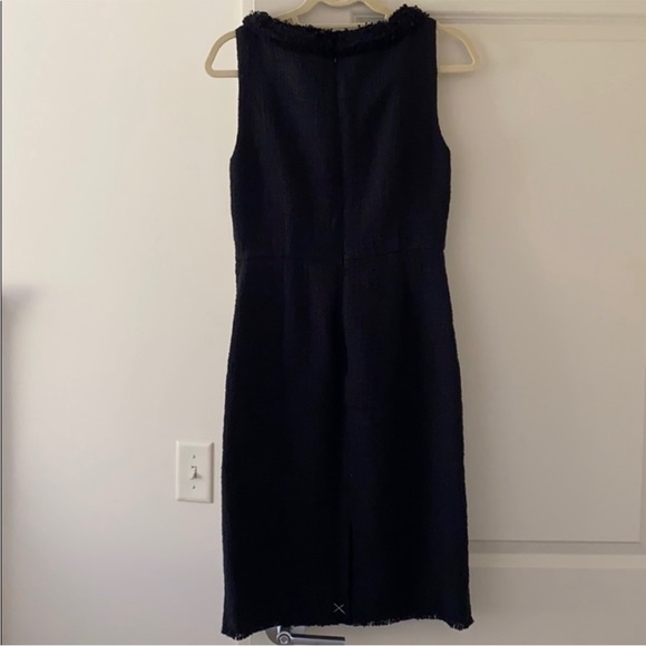 J.Crew Women's Sheath Textured Dress Black Size US 4 NWT Business - Picture 3 of 6